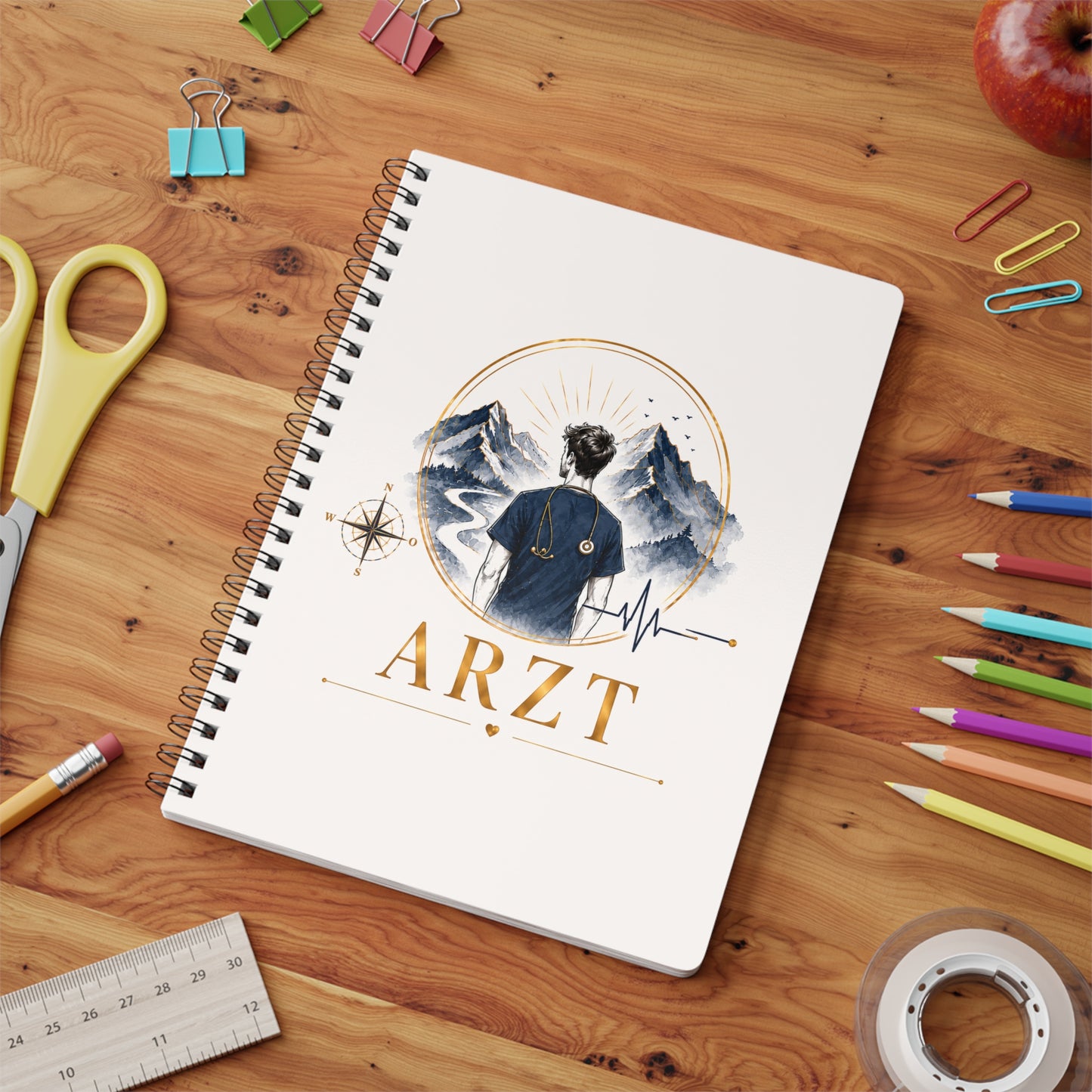 A5 Spiralblock - Arzt