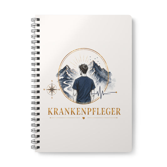 A5 Spiralblock - Krankenpfleger