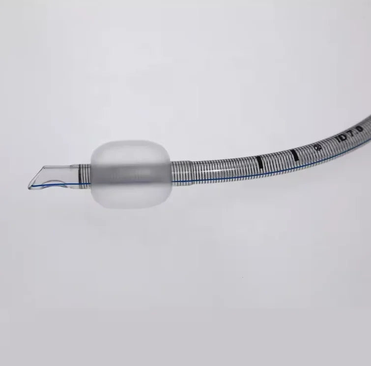 Disposable PVC Reinforced Endotracheal Tube with Cuff Sterile Tracheal Intubation