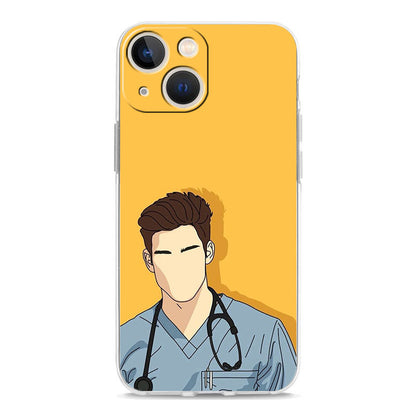 Cute Cartoon Doctor And Nurse Phone Case