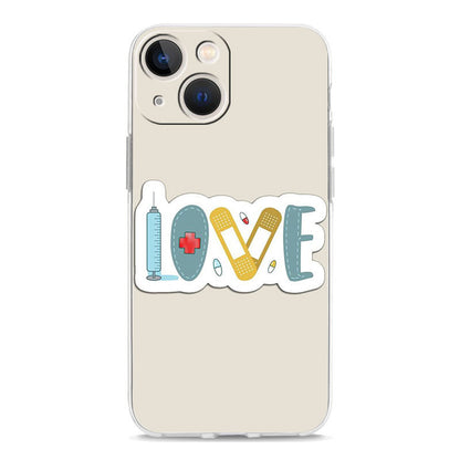 Cute Cartoon Doctor And Nurse Phone Case