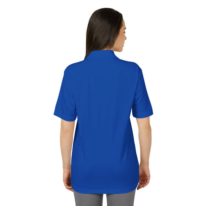 Caduceus Medical Polo Shirt — White Performance Workwear