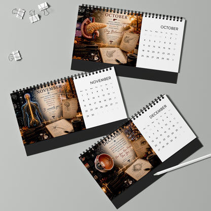 Anatomie Tischkalender 2027