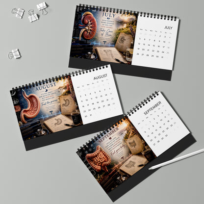 Anatomie Tischkalender 2027