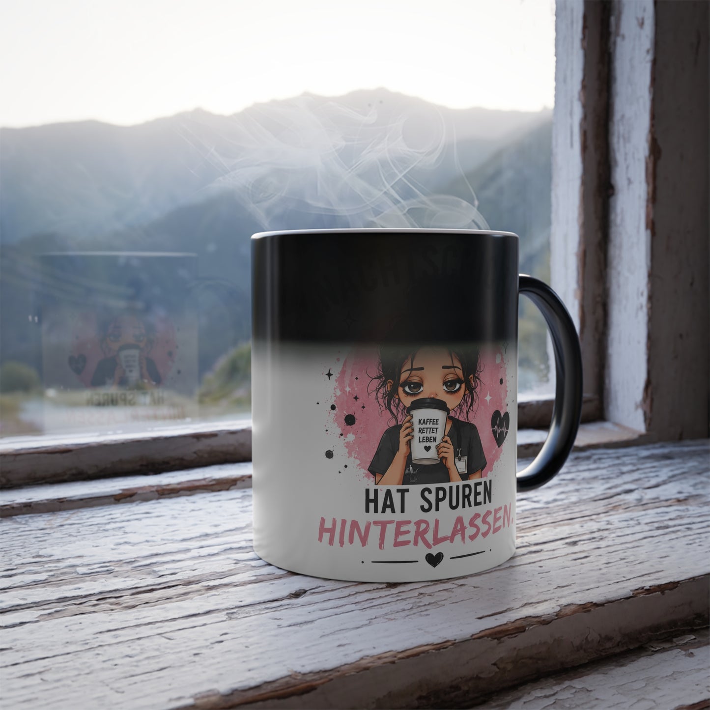 Magische Farbwechsel Tasse
