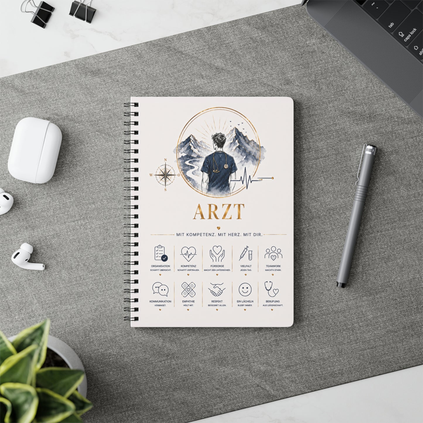 A5 Spiralblock - Arzt