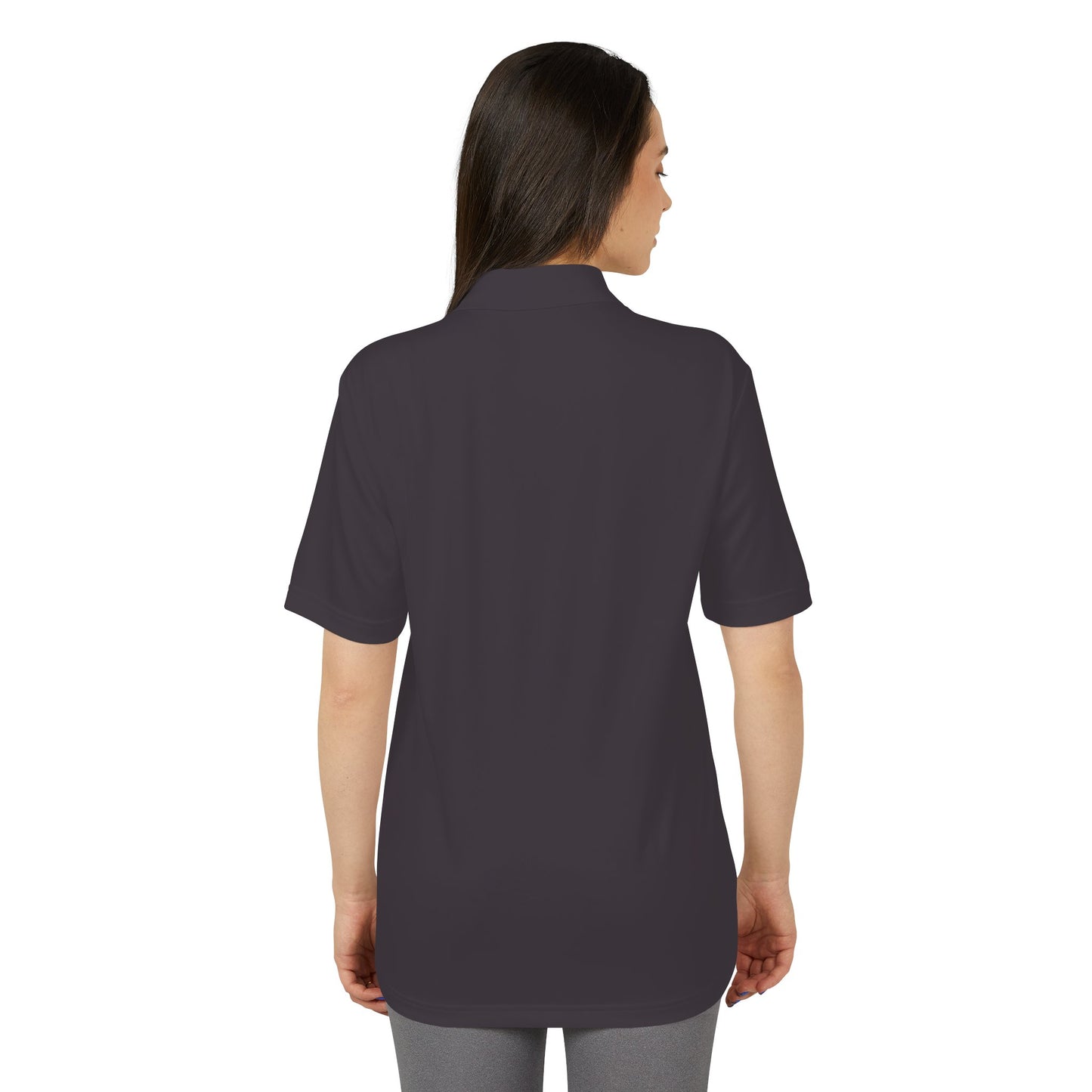 Caduceus Medical Polo Shirt — White Performance Workwear