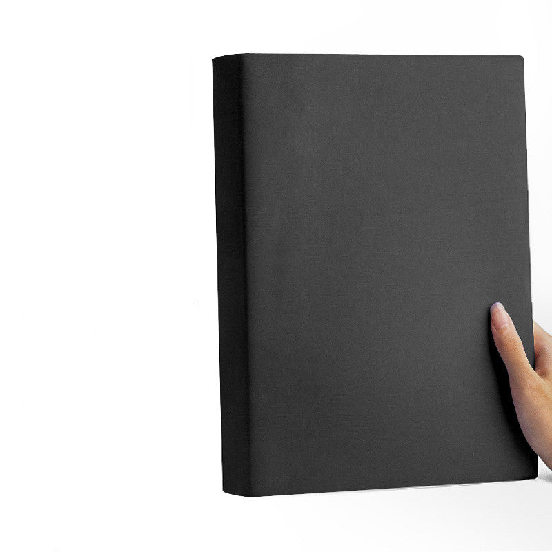Notebook Thickened Notepad Soft Leather Blank