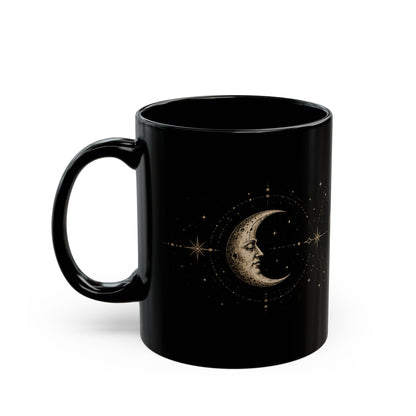 Herz, Sonne, Mond Keramiktasse