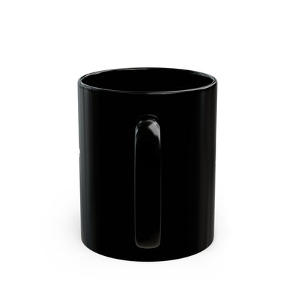 Herz Keramiktasse Schwarz