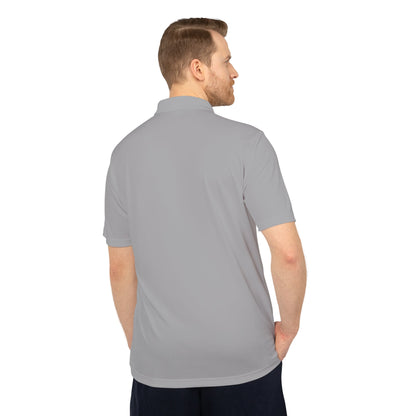 Caduceus Medical Polo Shirt — White Performance Workwear