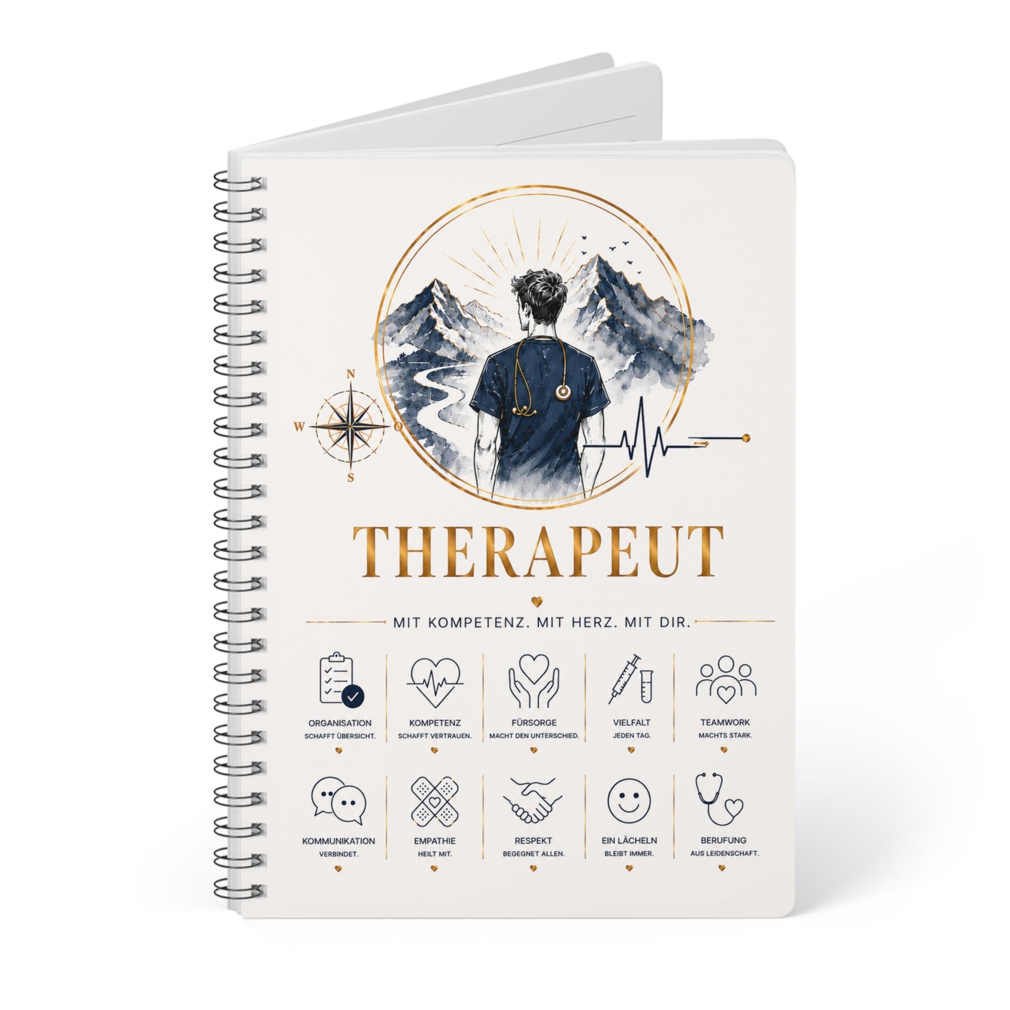 A5 Spiralblock - Therapeut