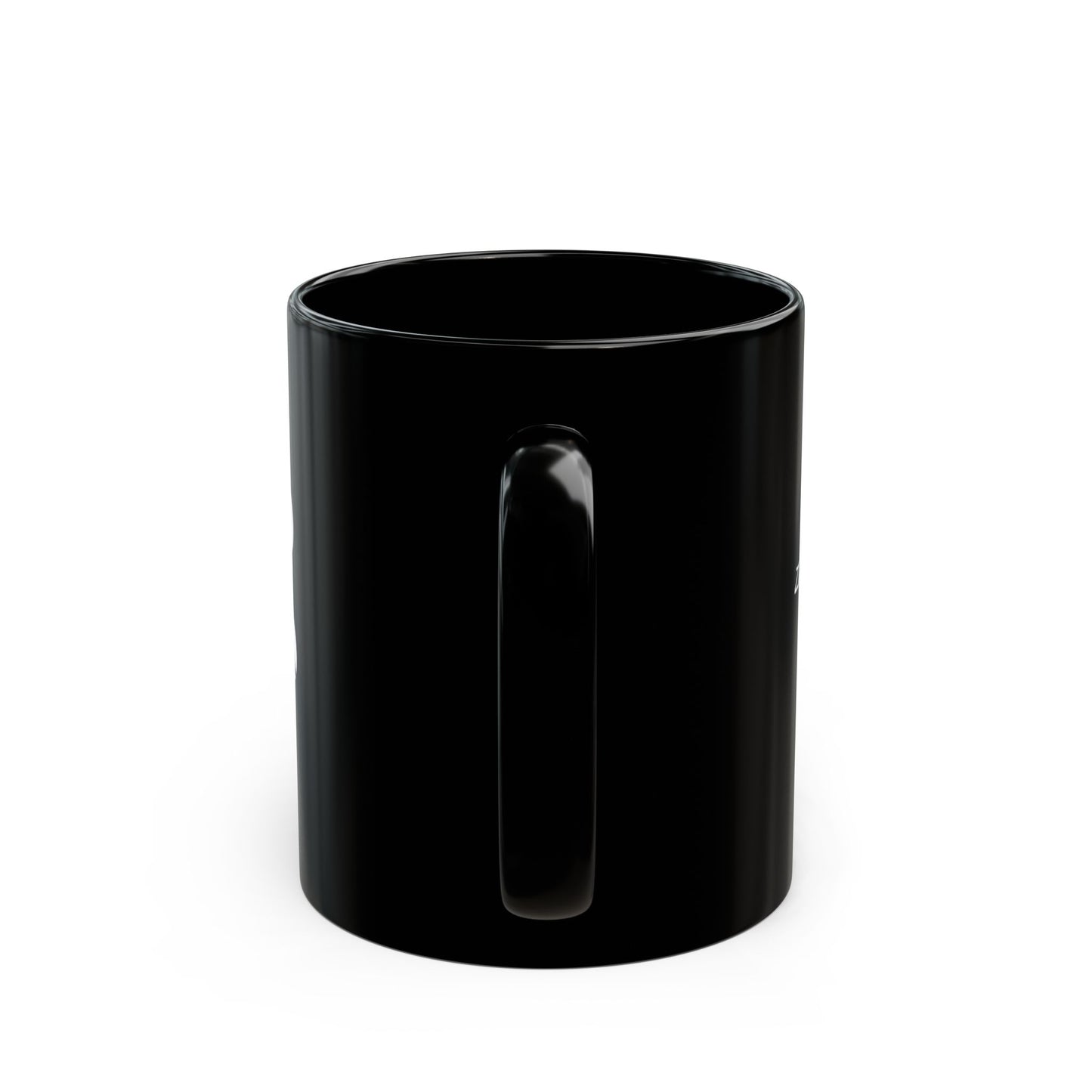 Pillen Keramiktasse Schwarz