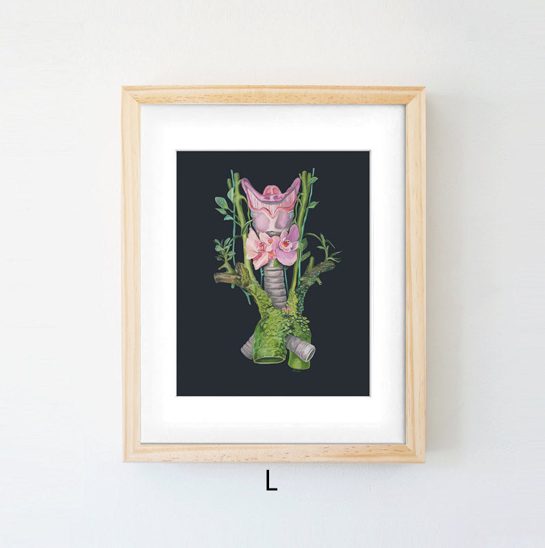 Anatomy Art Canvas Painting Human Organs Painting