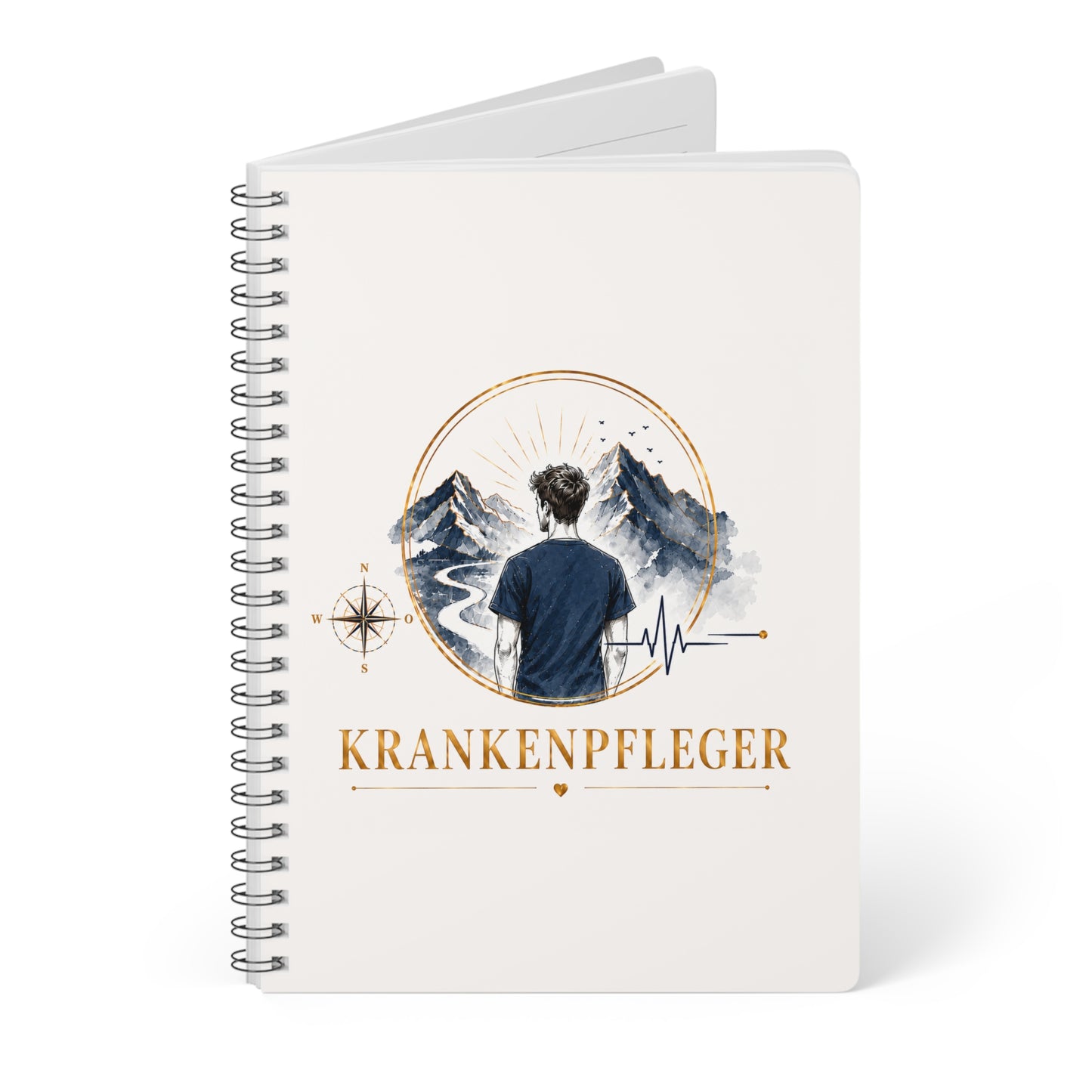 A5 Spiralblock - Krankenpfleger