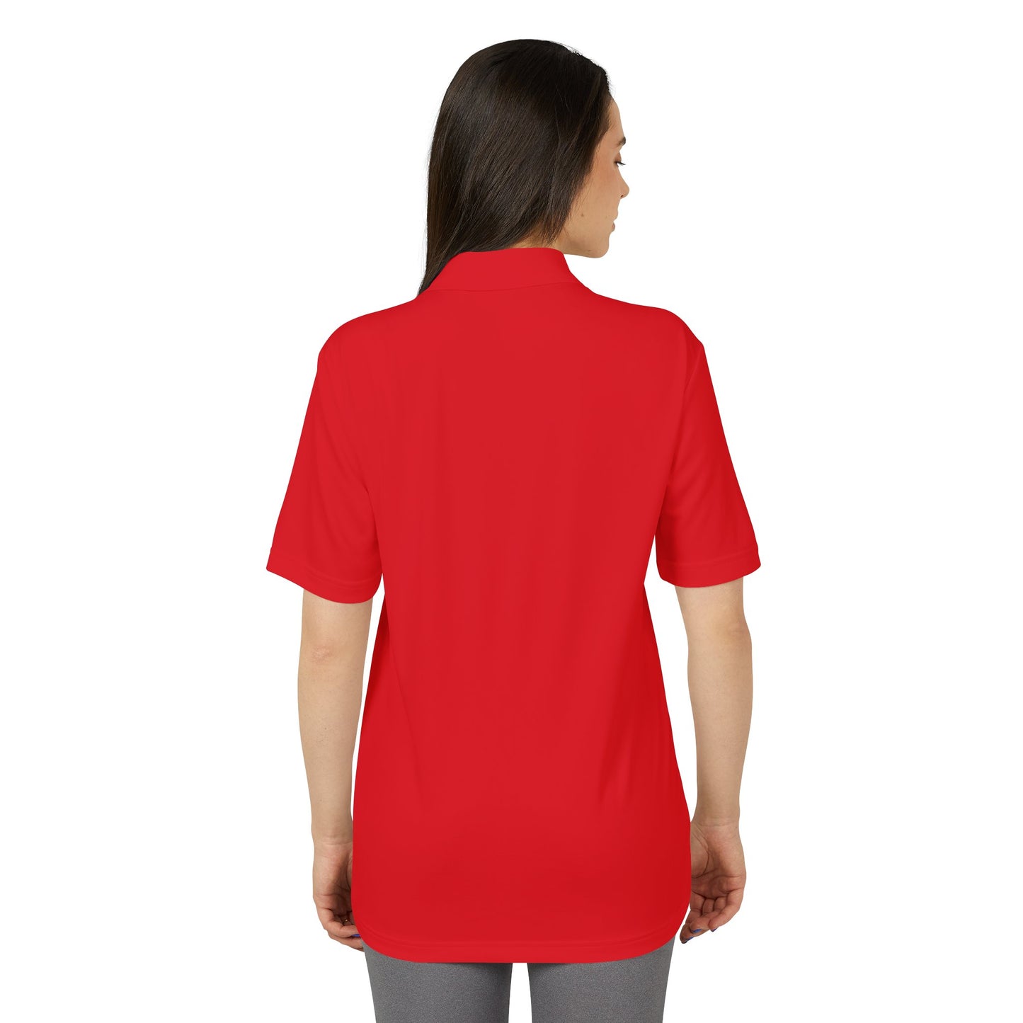 Caduceus Medical Polo Shirt — White Performance Workwear
