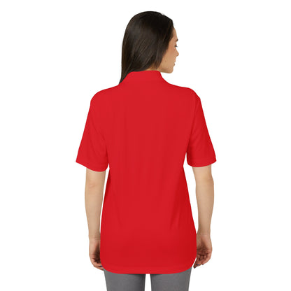 Caduceus Medical Polo Shirt — White Performance Workwear