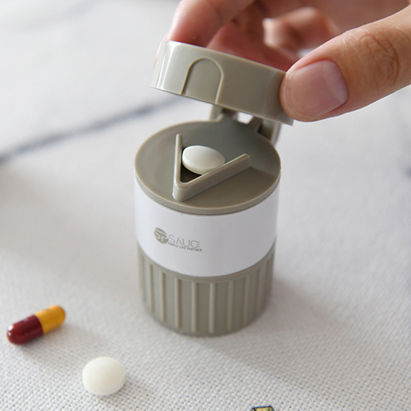 2-in-1 Tablettenteiler & Pillendose