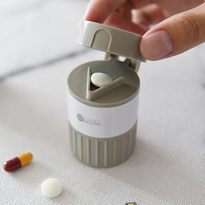 2-in-1 Tablettenteiler & Pillendose