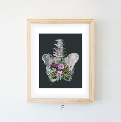 Anatomy Art Canvas Painting Human Organs Painting