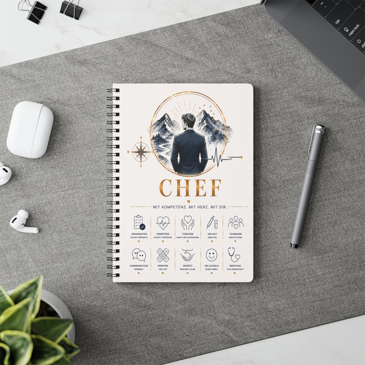 A5 Spiralblock - Chef