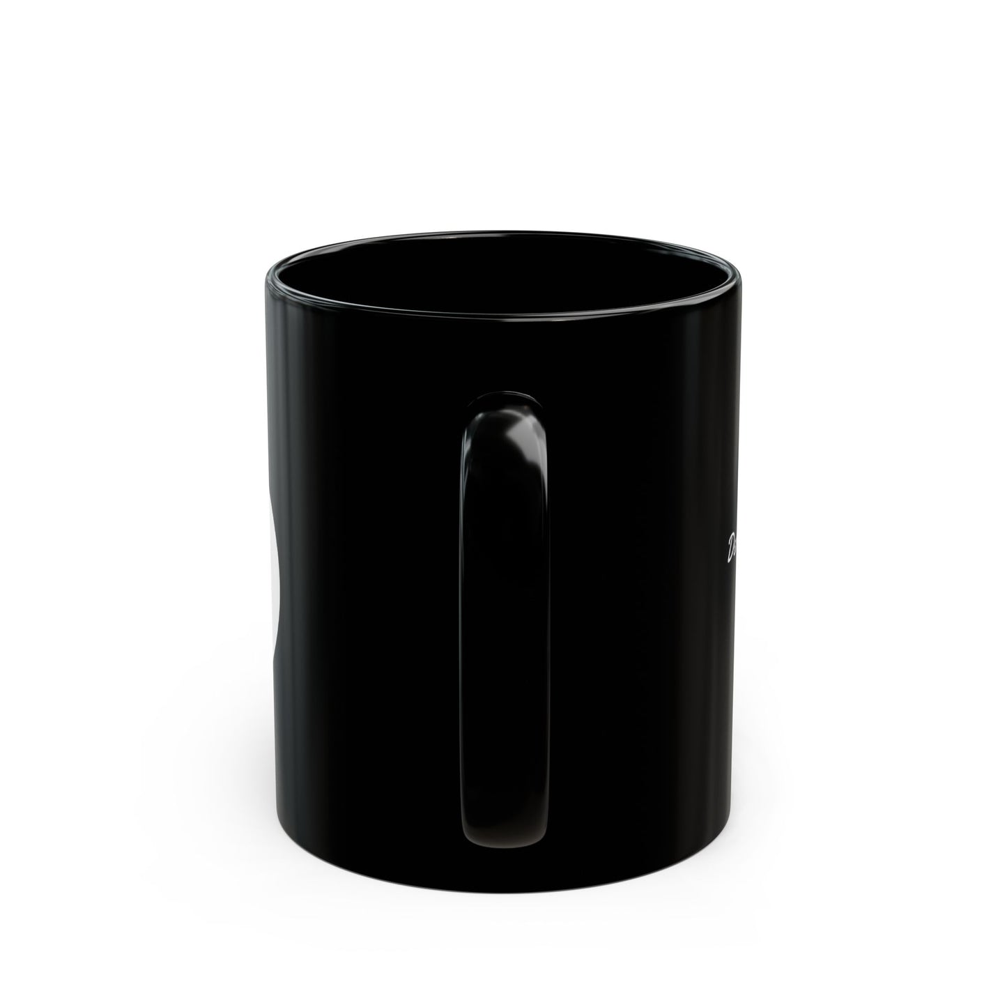 Magen Keramiktasse Schwarz