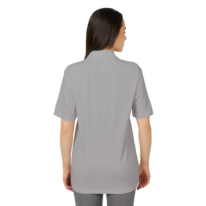 Caduceus Medical Polo Shirt — White Performance Workwear