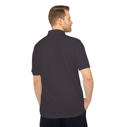 Caduceus Medical Polo Shirt — White Performance Workwear