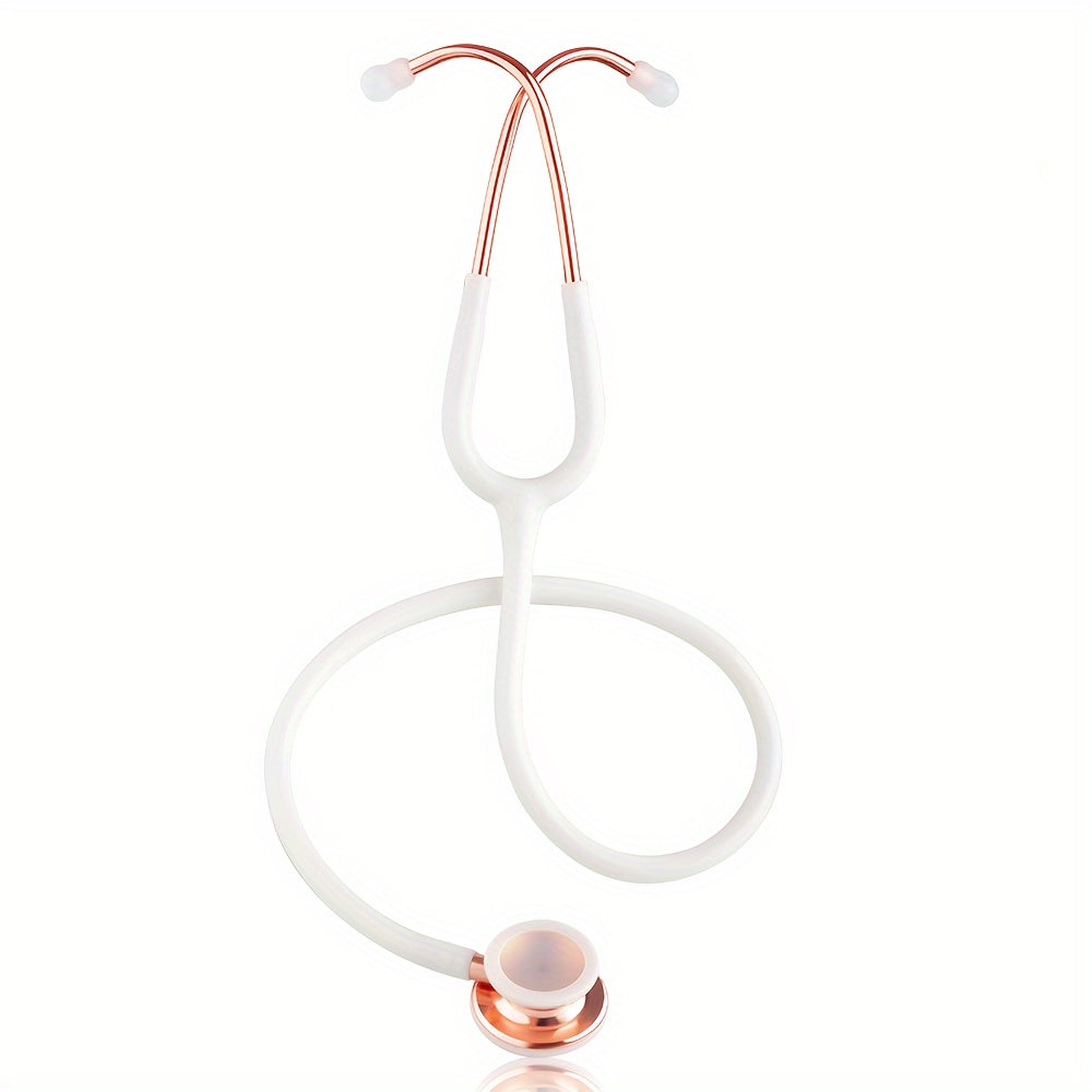 Premium Stethoskop Weiß-Gold