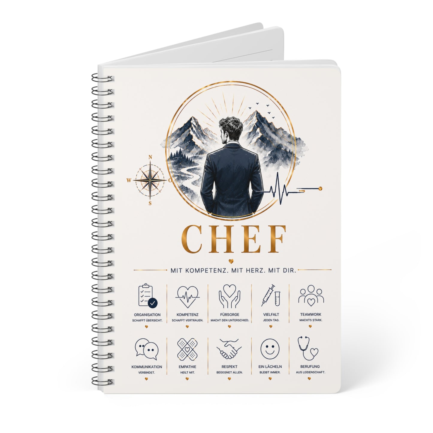 A5 Spiralblock - Chef