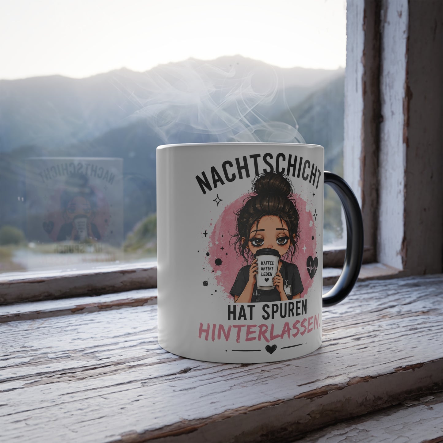 Magische Farbwechsel Tasse