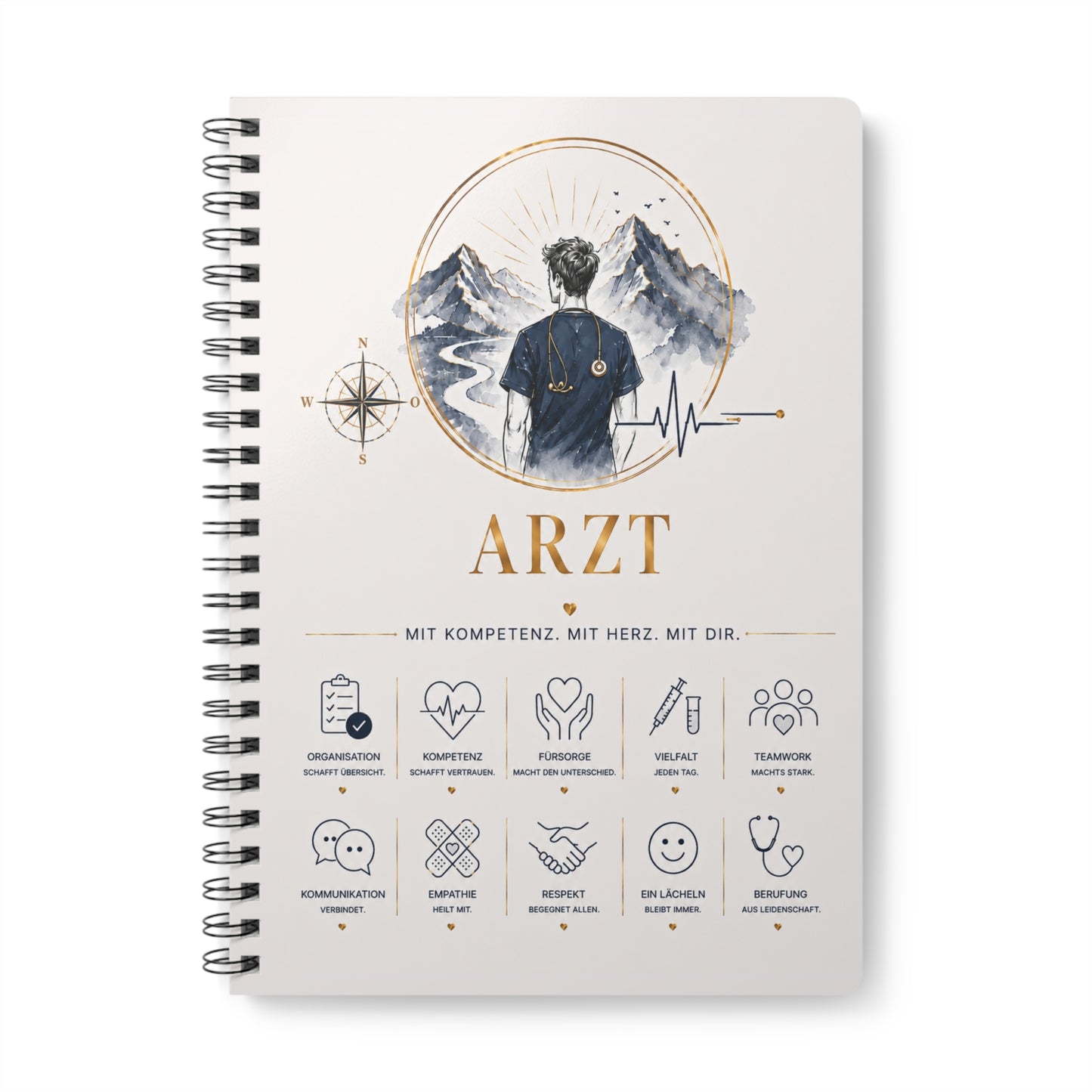 A5 Spiralblock - Arzt