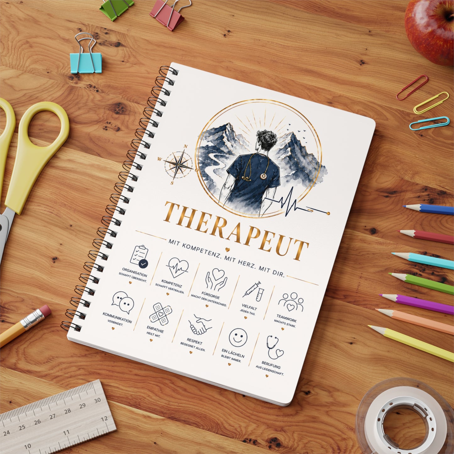 A5 Spiralblock - Therapeut