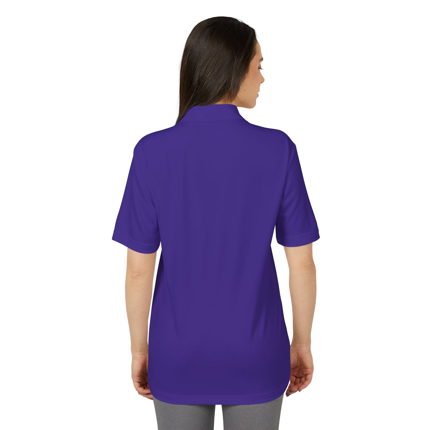 Caduceus Medical Polo Shirt — White Performance Workwear