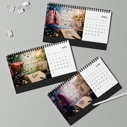 Anatomie Tischkalender 2027