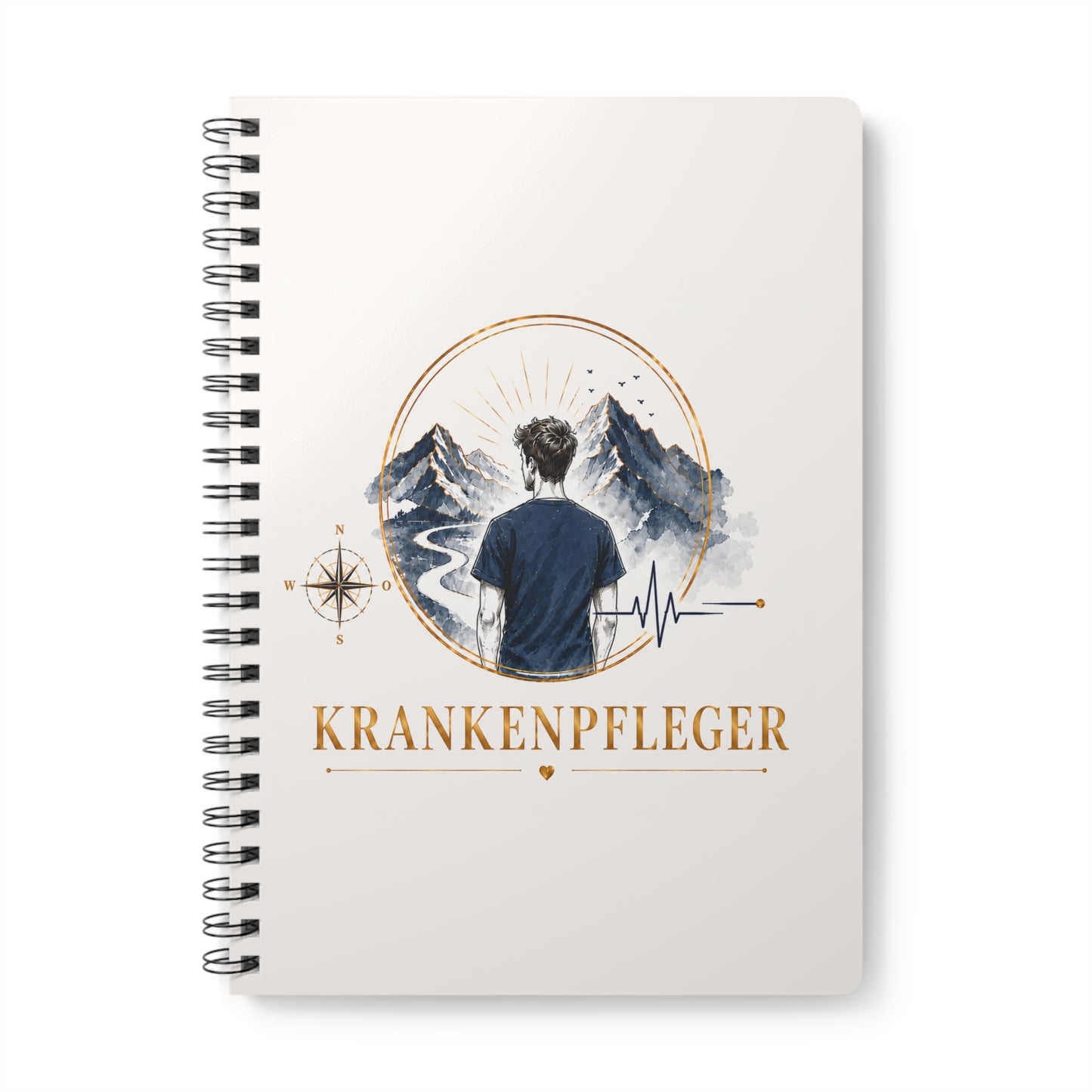 A5 Spiralblock - Krankenpfleger