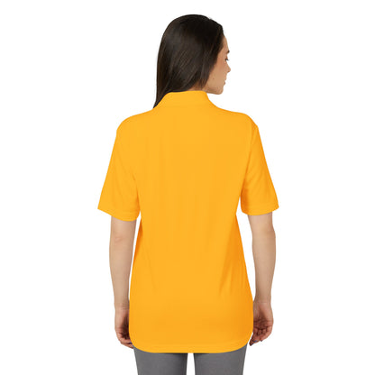 Caduceus Medical Polo Shirt — White Performance Workwear