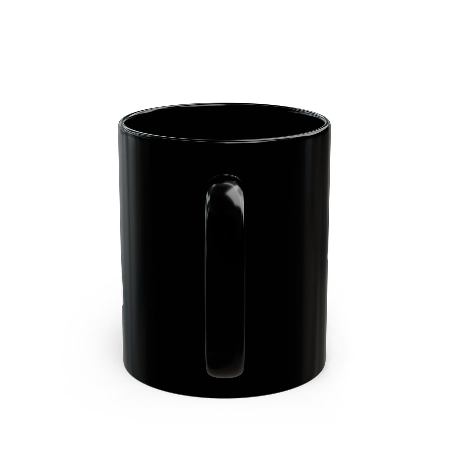 Lungen Keramiktasse Schwarz