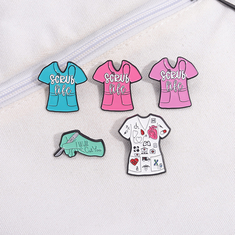 Medical-themed Creative And Unique Cartoon Dentist Badge
