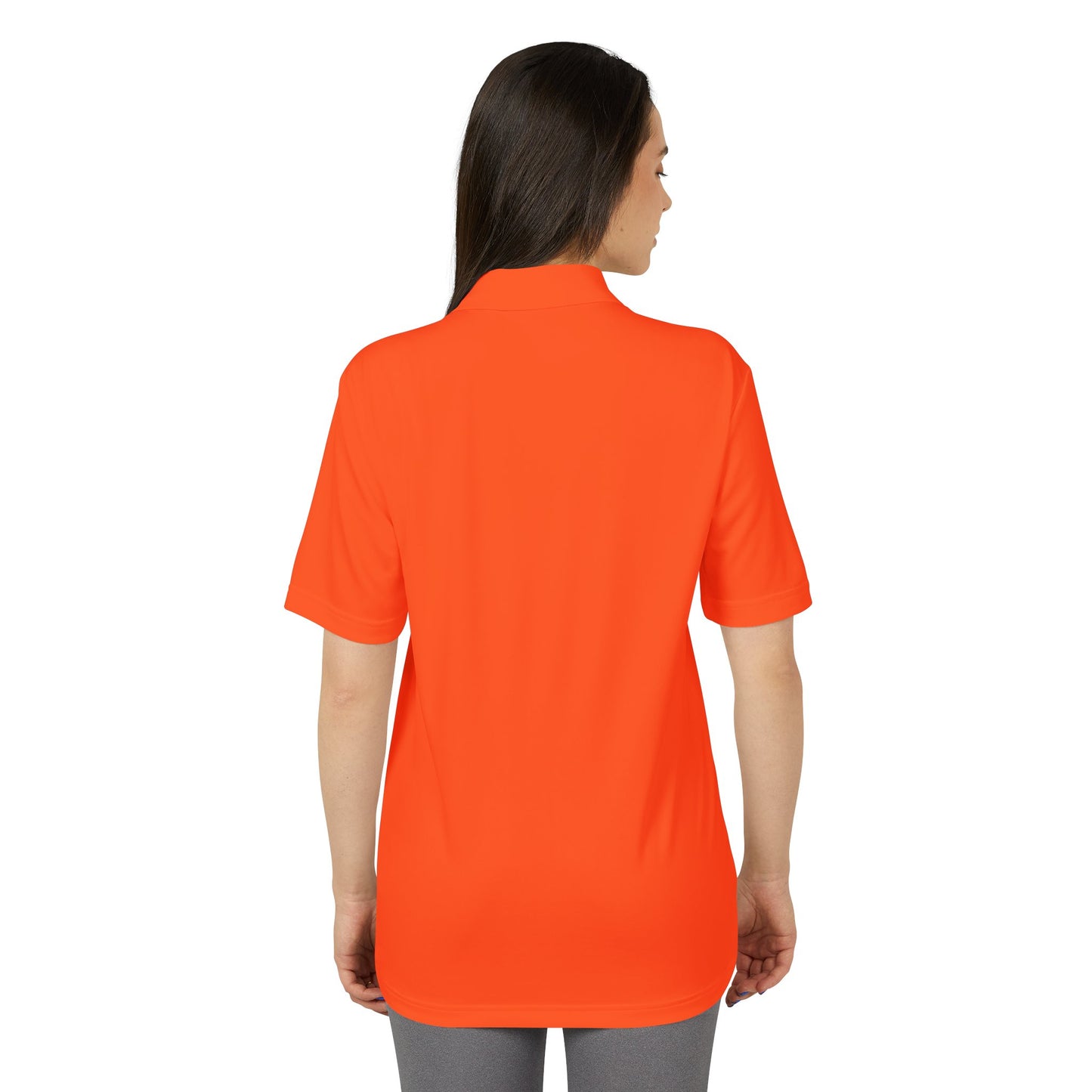 Caduceus Medical Polo Shirt — White Performance Workwear