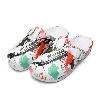 EVA Baotou Soft-soled Protective Shoes Creative Cartoon Nurse Shoes Women
