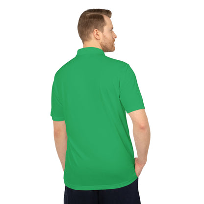 Caduceus Medical Polo Shirt — White Performance Workwear