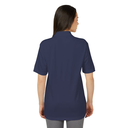 Caduceus Medical Polo Shirt — White Performance Workwear