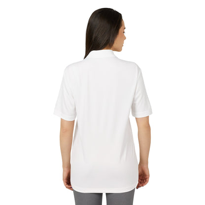 Caduceus Medical Polo Shirt — White Performance Workwear