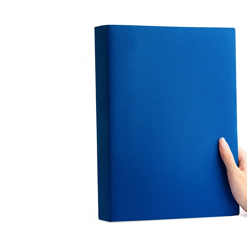 Notebook Thickened Notepad Soft Leather Blank