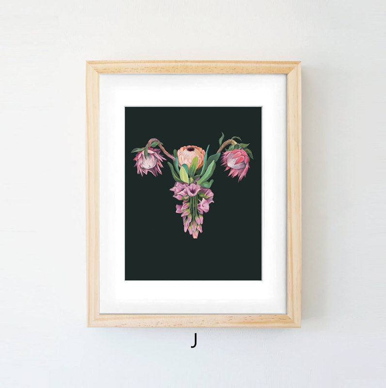 Anatomy Art Canvas Painting Human Organs Painting