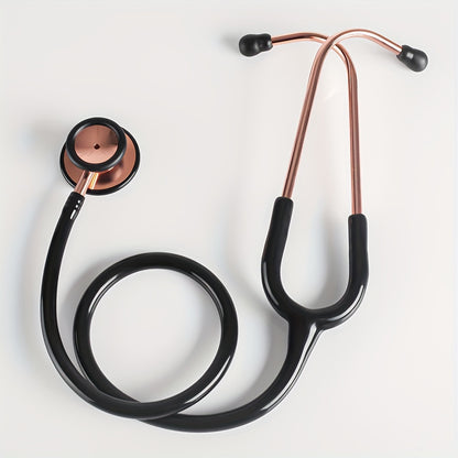 Premium Stethoskop Schwarz-Gold