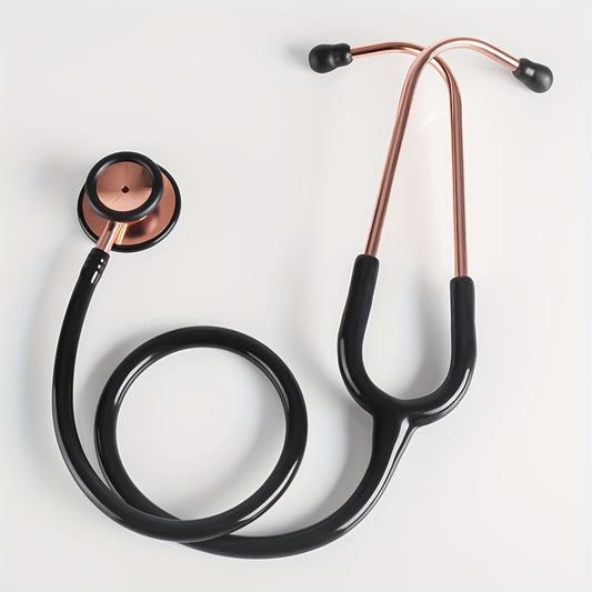 Premium Stethoskop Schwarz-Gold