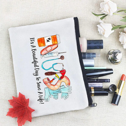 Nurse Week Christmas graduation birthday Christmas Nursing School Student Teacher Practitioner Survival Kit Makeup Gift Bag