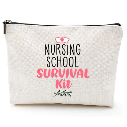 Nurse Week Christmas graduation birthday Christmas Nursing School Student Teacher Practitioner Survival Kit Makeup Gift Bag